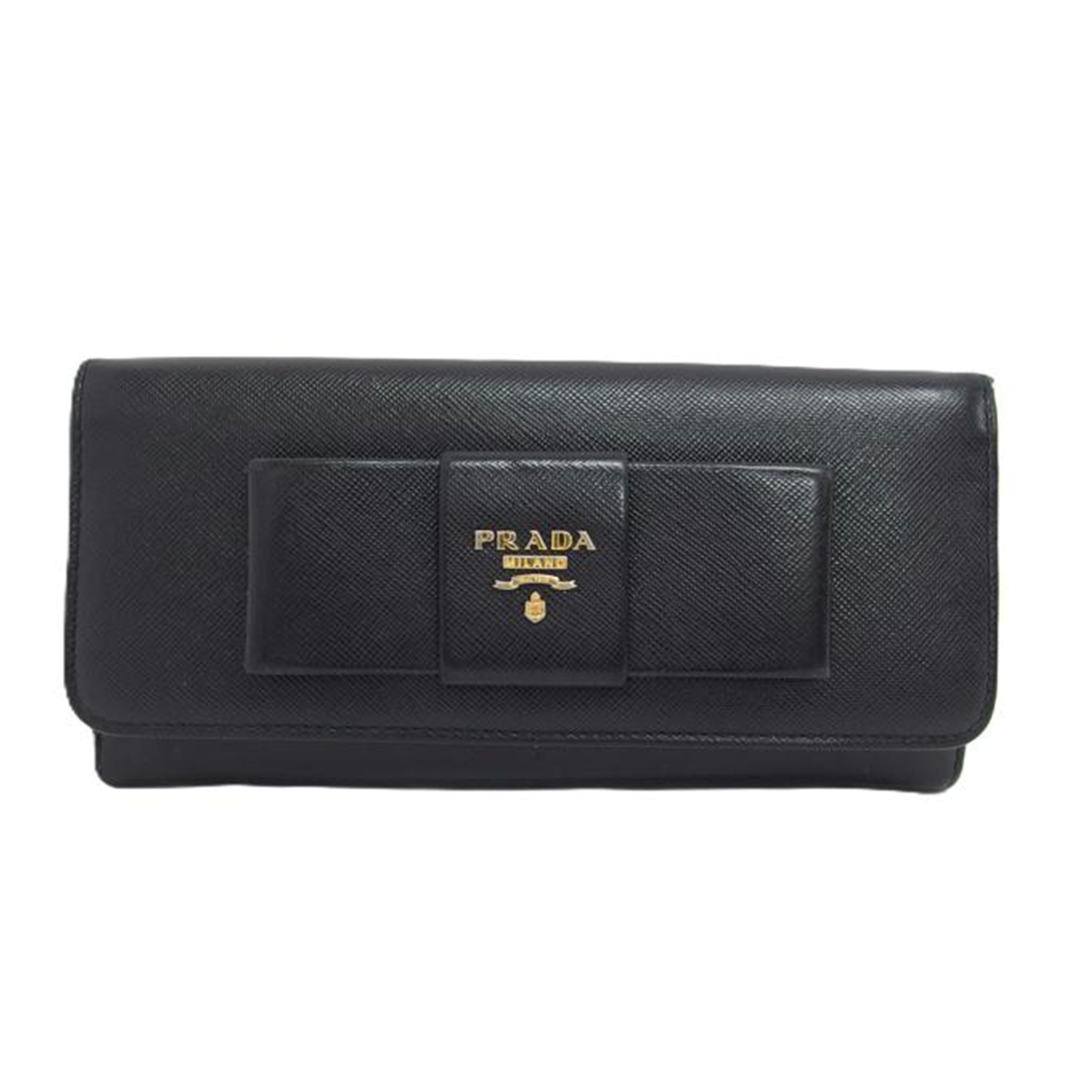 PRADA プラダ/サフィアーノ リボン長財布・パスケース/1MH132//Bランク/04
