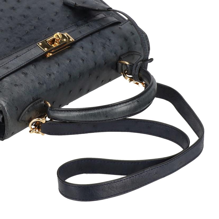 KWANPEN クワンペン/2wayハンドバッグ/オーストリッチ//Aランク/93