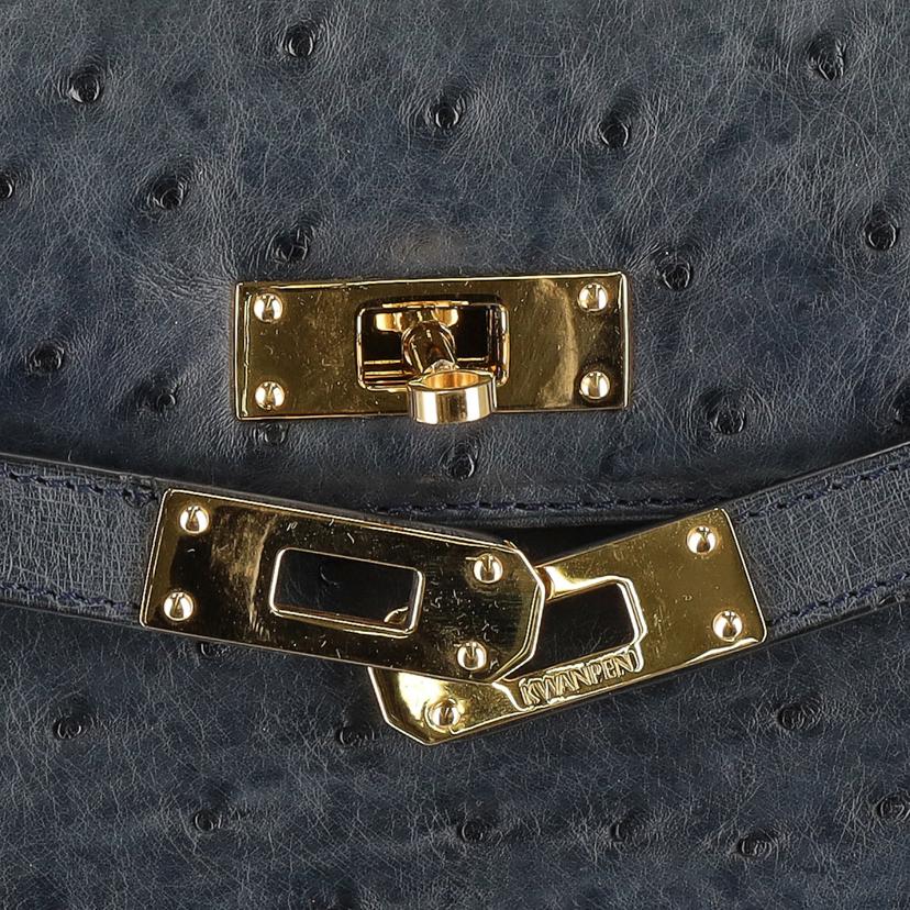 KWANPEN クワンペン/2wayハンドバッグ/オーストリッチ//Aランク/93