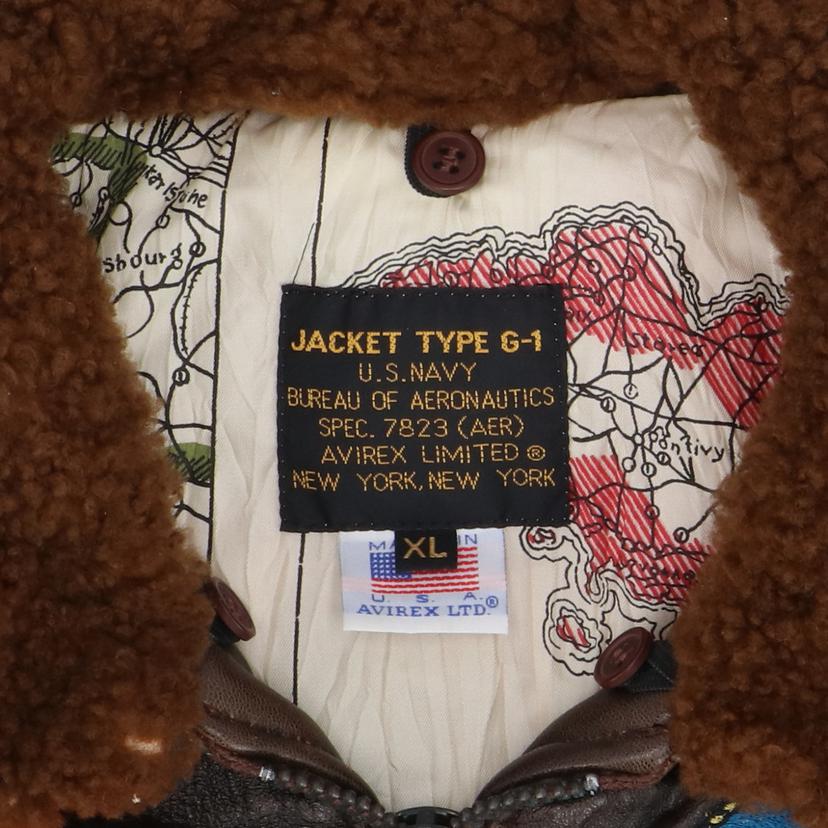 AVIREX アビレックス/USA製/G-1 フライトジャケット/ TOP GUN / SPEC 7823//ABランク/78