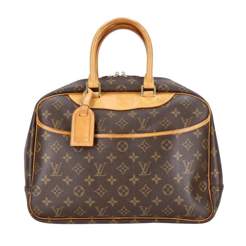 LOUIS VUITTON ルイヴィトン ルイ・ヴィトン ビトン ショルダーバッグ ハンドバッグ トートバッグ ブラウン メンズ レディース 定番 人気 LV 斜め掛け 肩がけ/ボーリング・ヴァニティ 旧ドーヴィル/モノグラム/M47270//ABランク/03