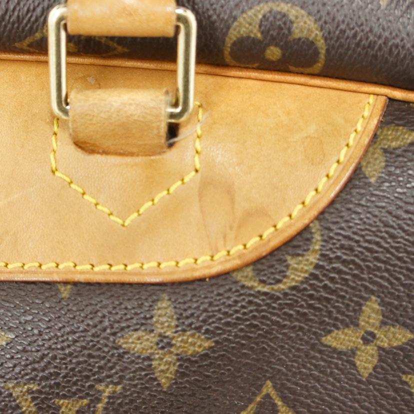 LOUIS VUITTON ルイヴィトン ルイ・ヴィトン ビトン ショルダーバッグ ハンドバッグ トートバッグ ブラウン メンズ レディース 定番 人気 LV 斜め掛け 肩がけ/ボーリング・ヴァニティ 旧ドーヴィル/モノグラム/M47270//ABランク/03