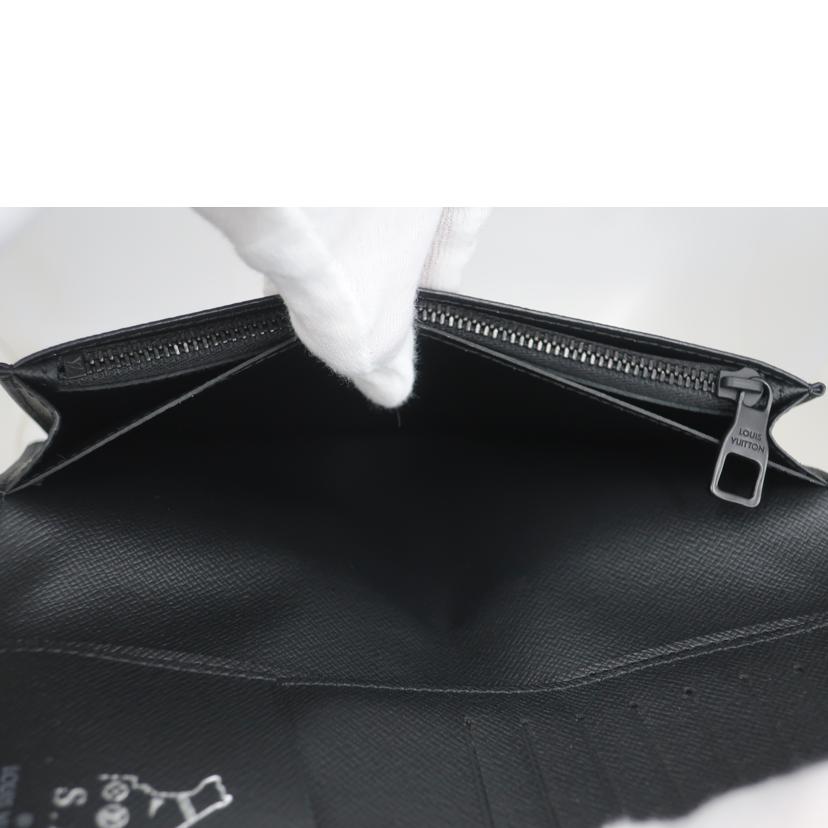 LOUIS VUITTON ルイ・ヴィトン/ポルトフォイユブラザ ダミエジャイアント 長財布 イニシャルあり/N60393//RA1***/SAランク/65