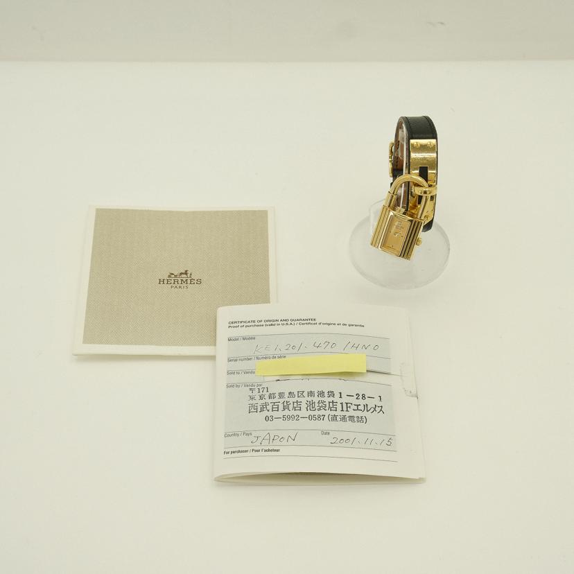 HERMES エルメス/ケリーウォッチ/KEI.201.470/HNO//987******/ABランク/09