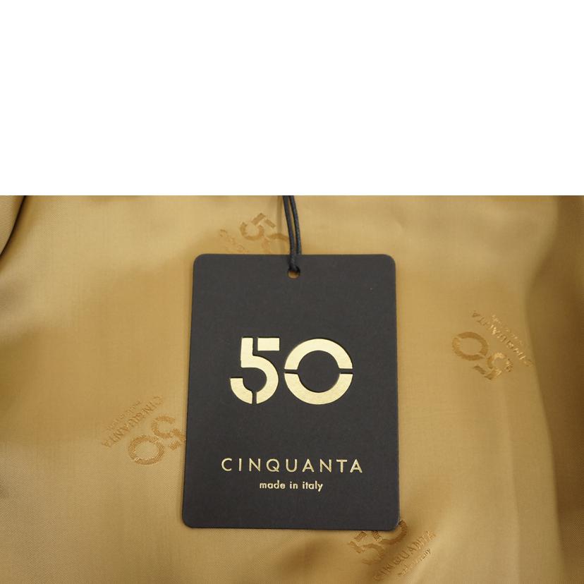 CINQUANTA チンクアンタ/ CINQUANTA シングルライダースジャケット 48/H-503//SAランク/67