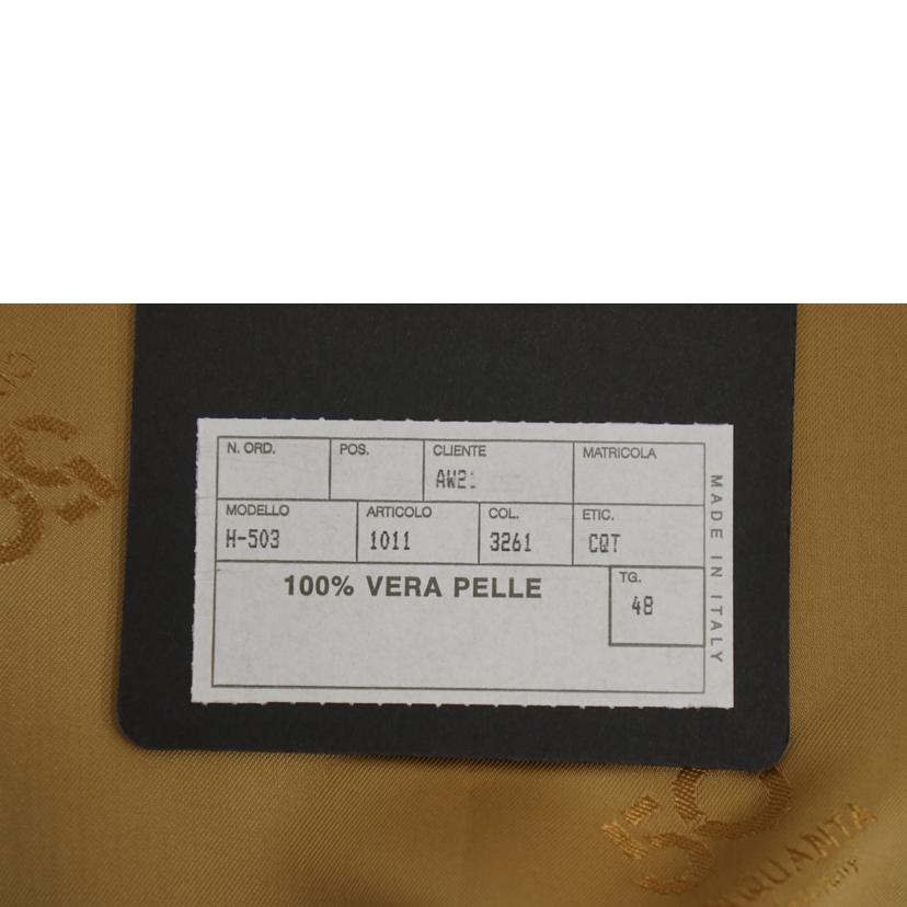 CINQUANTA チンクアンタ/ CINQUANTA シングルライダースジャケット 48/H-503//SAランク/67