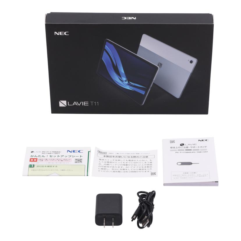 NEC 日本電気 /タブレット/LAVIE T11 T1175/PC-T1175BAS ZA860001JP//HA1D9YG3/BCランク/69