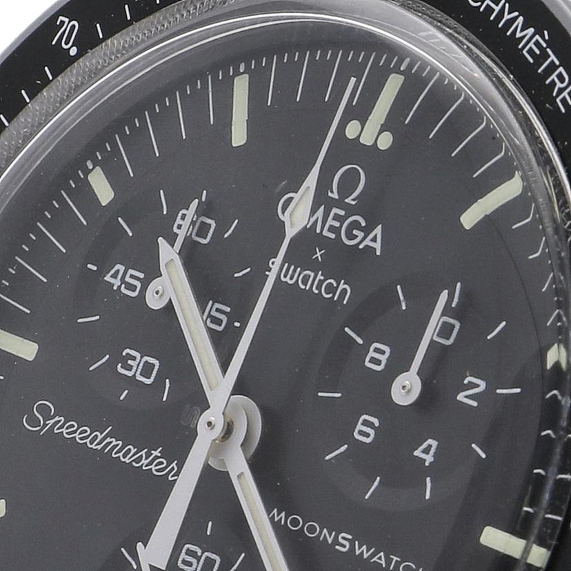 OMEGA×swatch オメガ/ムーンスウォッチ/MISSION TO THE MOON/S033M100//Aランク/75