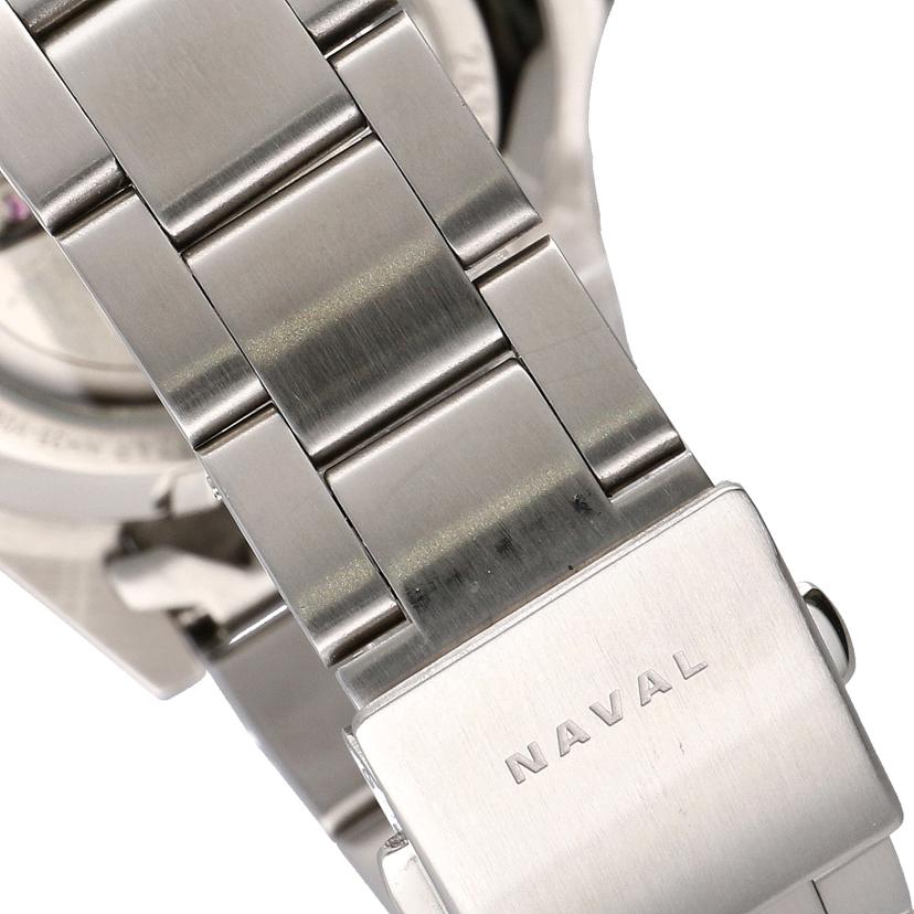 NAVAL ナバル/NAVALメンズ自動巻/黒文字盤/NH35-V0B0//249***/Aランク/75