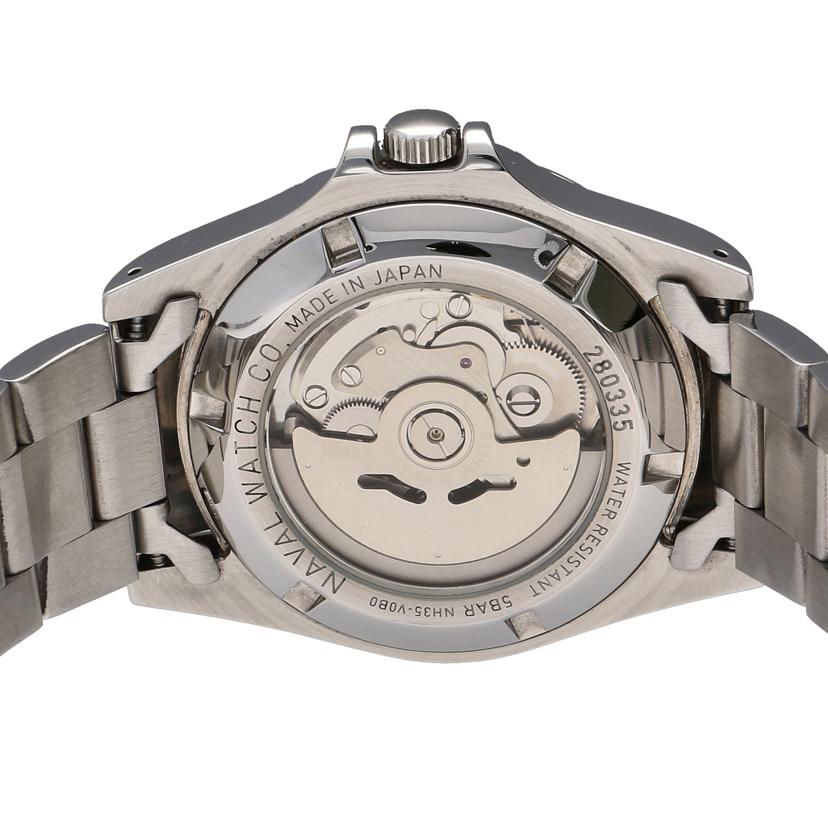 NAVAL ナバル/NAVALメンズ自動巻/アイボリー文字盤/NH35-V0B0//280***/Aランク/75