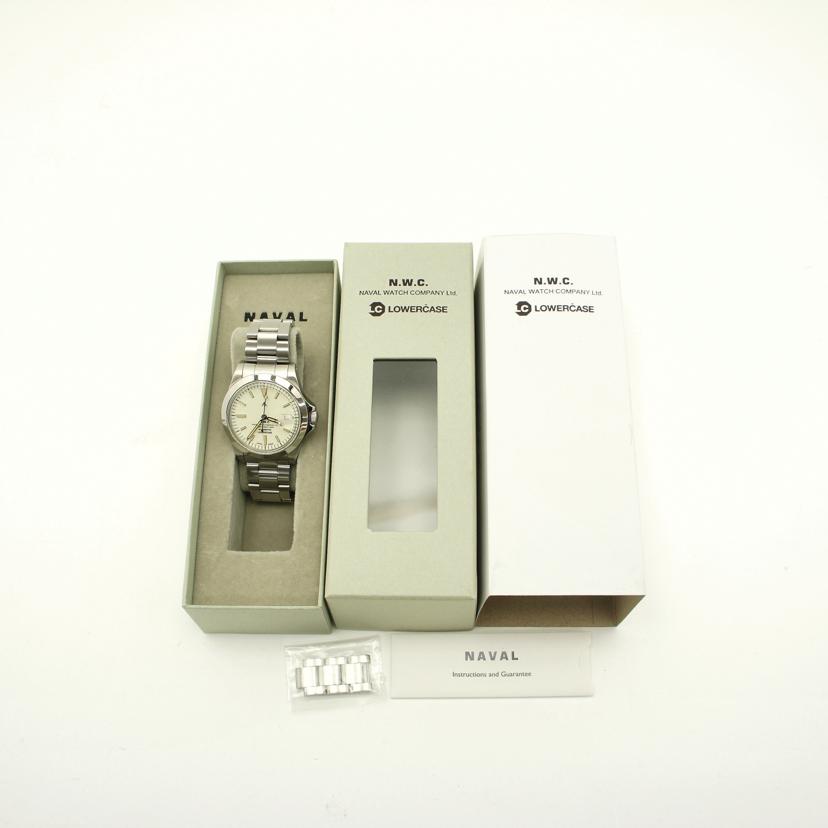 NAVAL ナバル/NAVALメンズ自動巻/アイボリー文字盤/NH35-V0B0//280***/Aランク/75