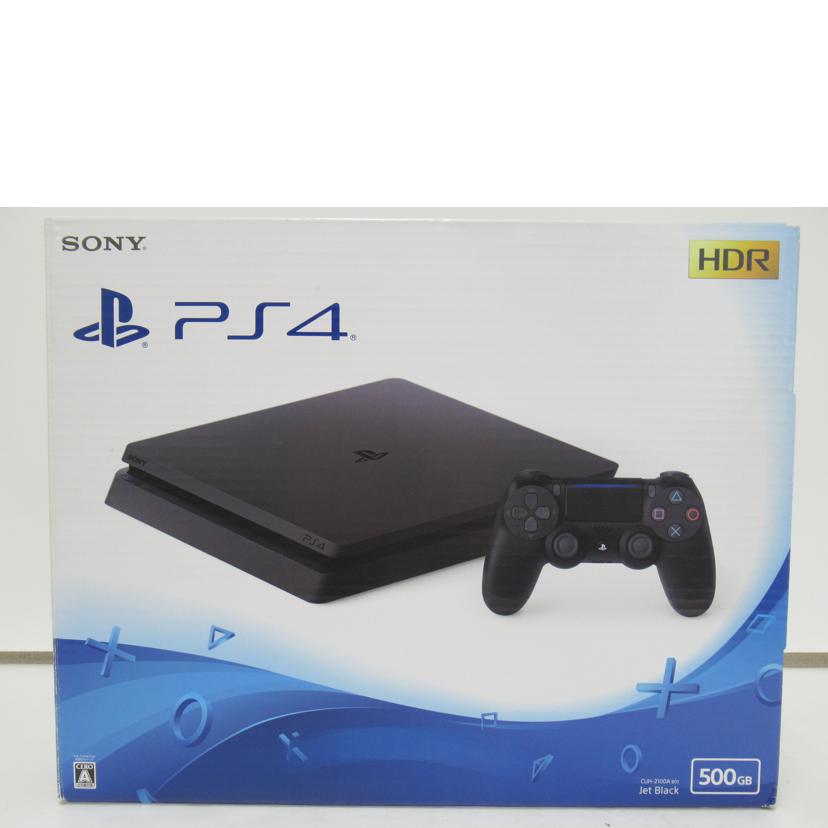 SONY/PlayStation4/ジェット・ブラック/CUH-2100A//03-27452457-5829388/Aランク/63