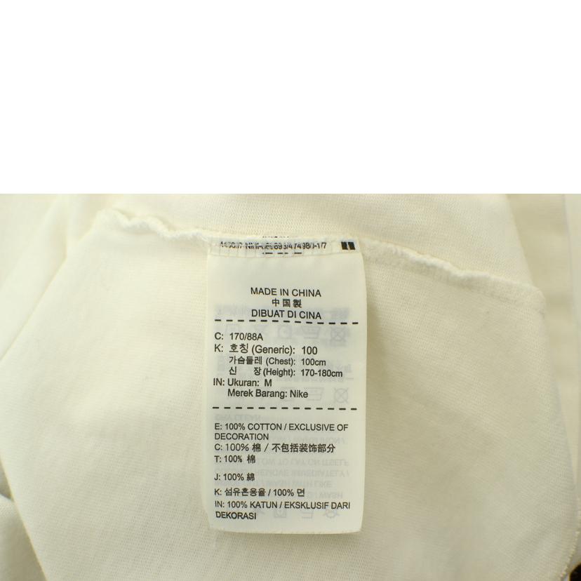 OFF-WHITE オフホワイト/NIKE×ビッグスウッシュTシャツ/AJ3374-100//サイズ:M/ABランク/75