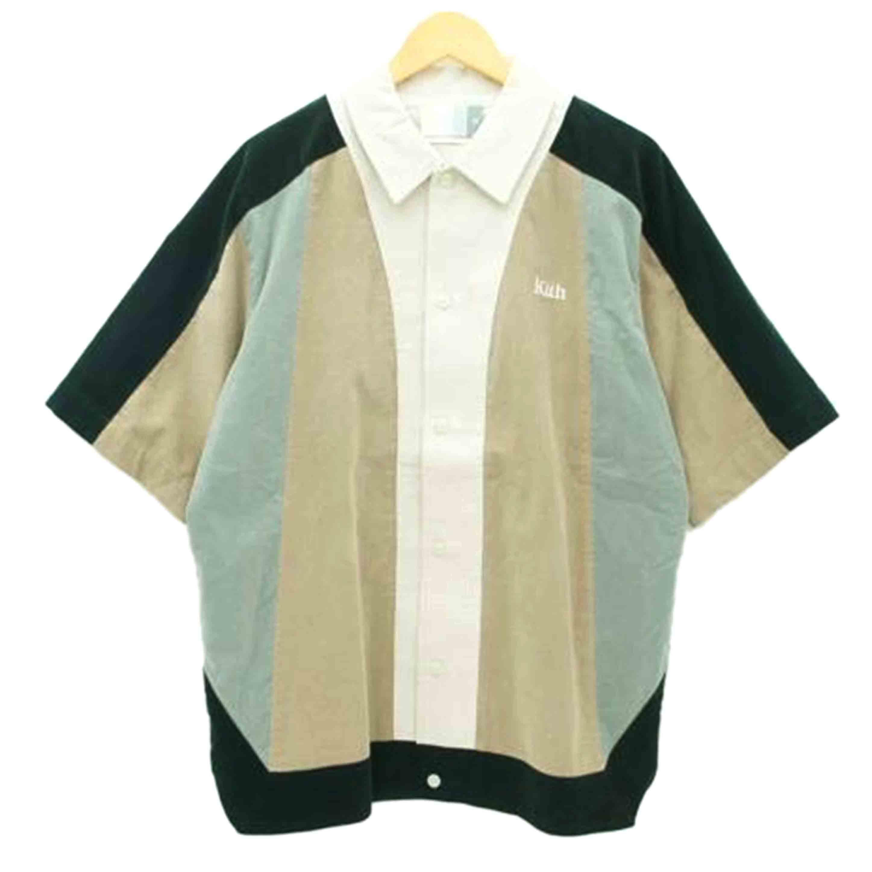 KITH キス/Micro Cord Woodpoint Shirt/半袖シャツ/23-051-0060-0025-2-0//サイズ M/Bランク/05