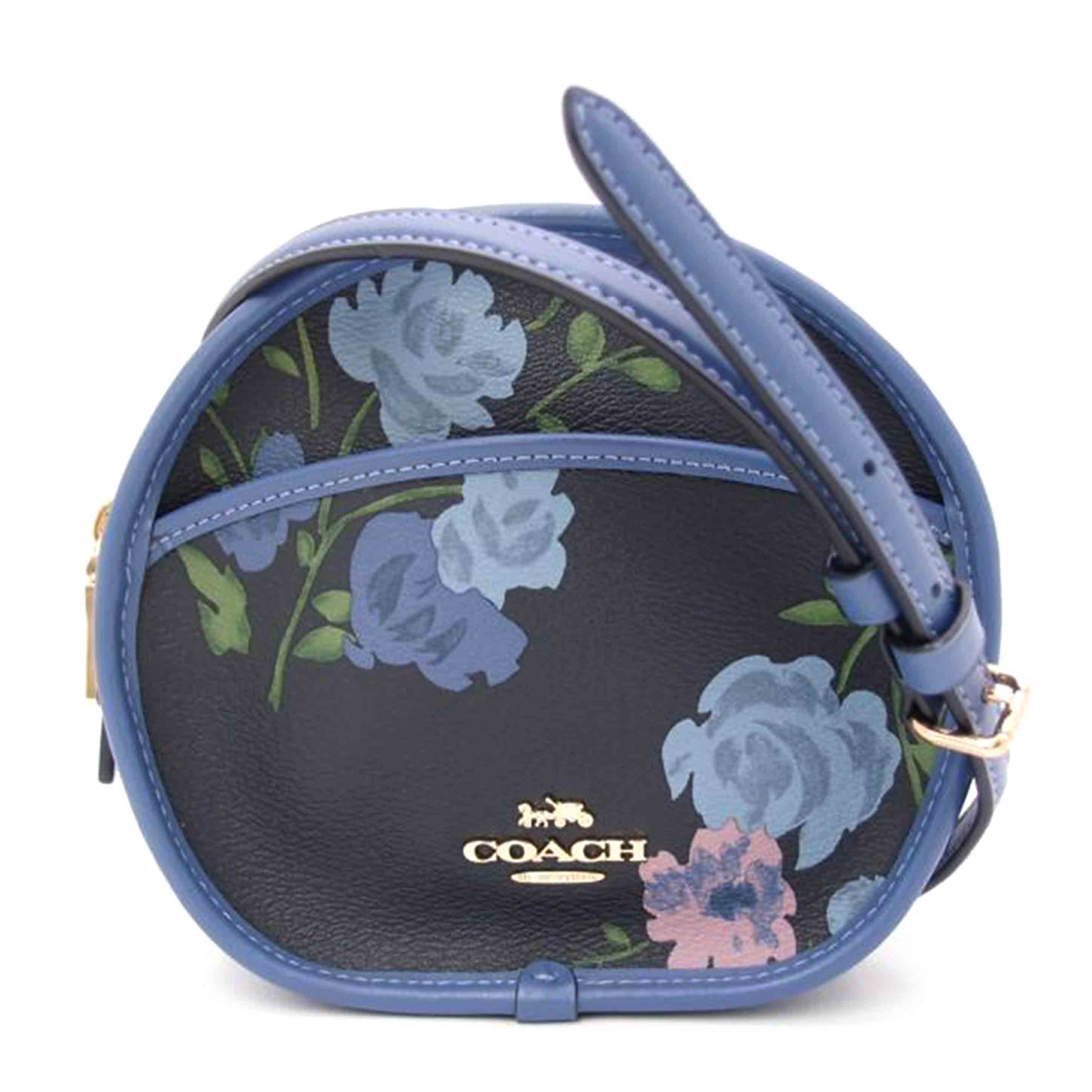 COACH コーチ/フラワーショルダー/ネイビー/F72804//A19**/SAランク/69