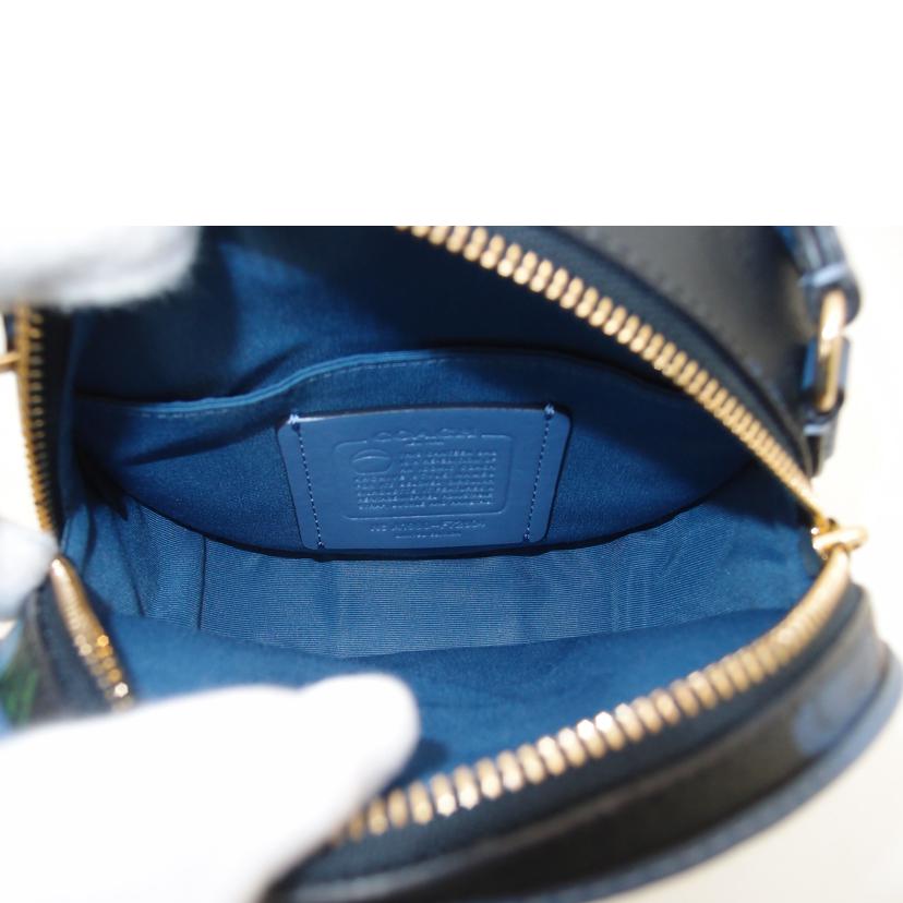 COACH コーチ/フラワーショルダー/ネイビー/F72804//A19**/SAランク/69