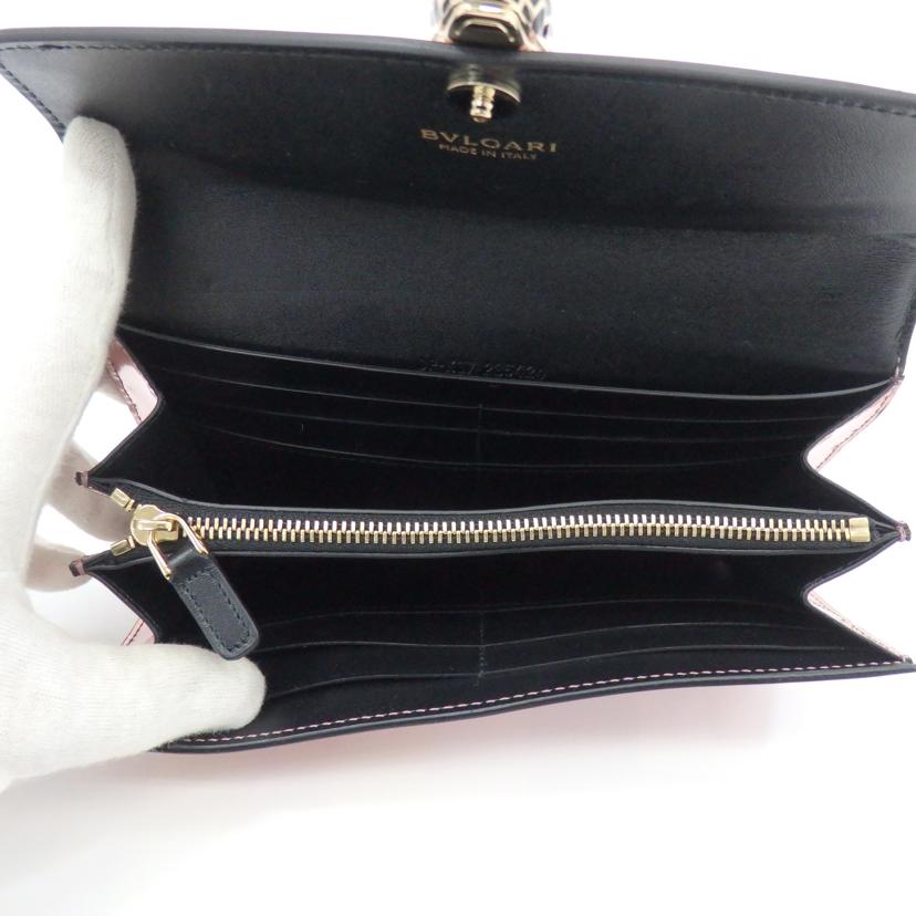 BVLGARI ブルガリ/セルペンティフラップロングウォレット/285424//DP.***/Aランク/77
