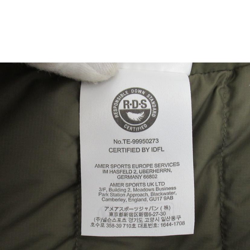 ARC'TERYX/ソラノダウンフーディ/カーキ/X000008500//Aランク/63
