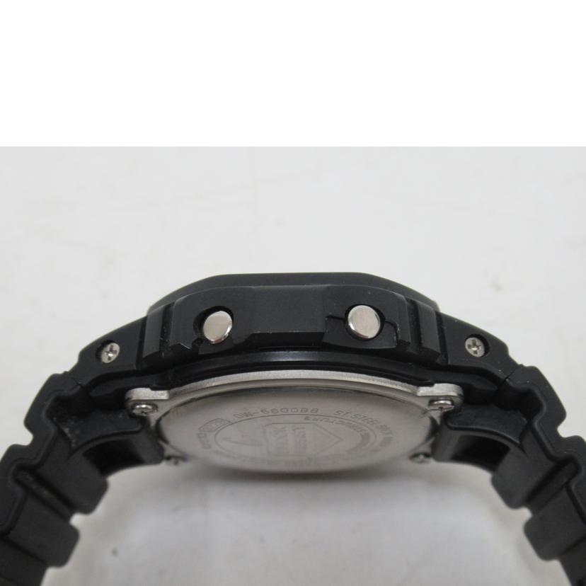CASIO/G-SHOCK/デジタル/クォーツ/DW-5600BB//ABランク/63