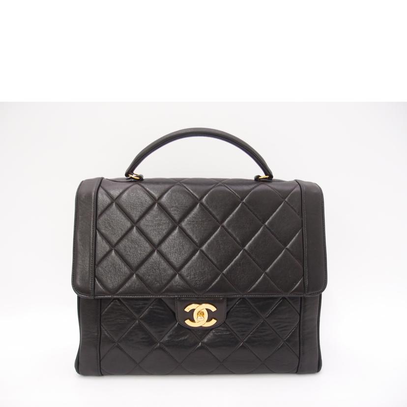 CHANEL シャネル/ラムスキンマトラッセハンド/ブラック//370**********/Bランク/69