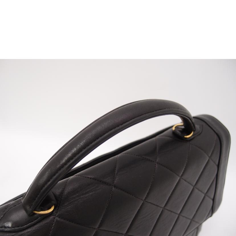 CHANEL シャネル/ラムスキンマトラッセハンド/ブラック//370**********/Bランク/69