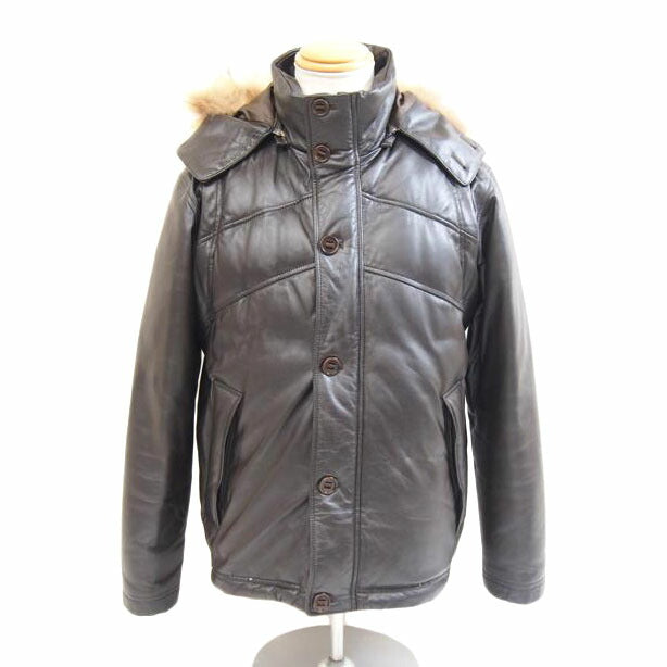 Paul Smith ポールスミス/レザーダウンジャケット/PP-MN-36754//Bランク/71