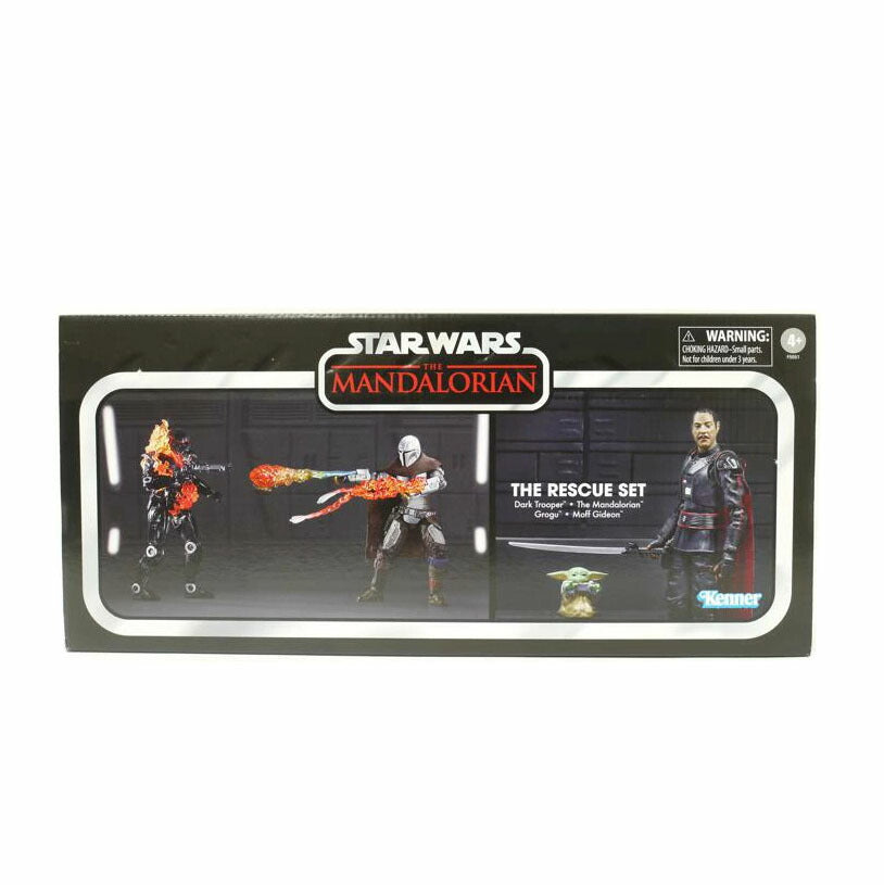 Hasbro/HOTTOYS ハズブロ/ホットトイズ/4パック レスキュー・セット 「マンダロリアン」VINTAGEシリーズ 3.75インチ・アクションフィギュア//Sランク/69