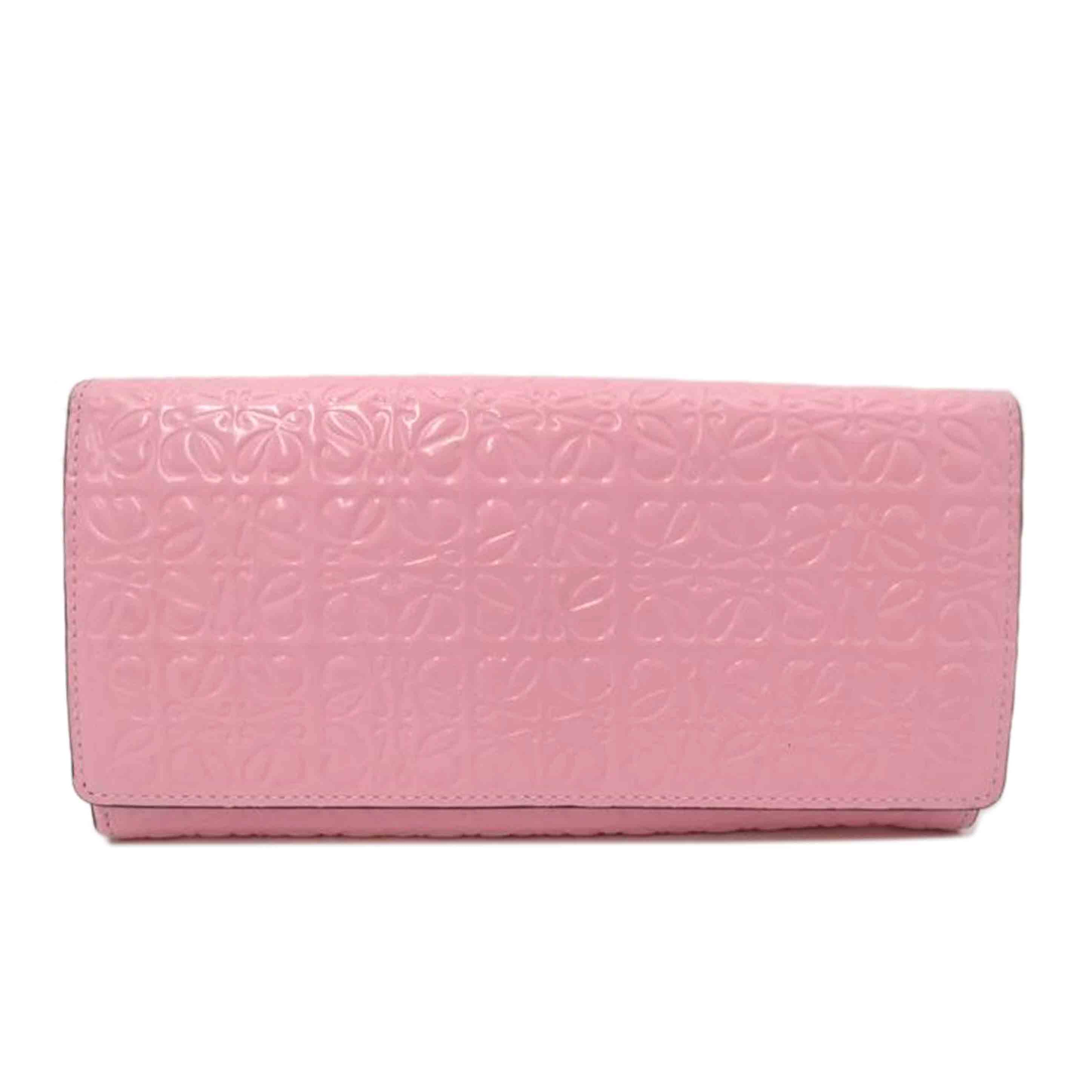 LOEWE ロエベ/二つ折り長財布/ピンク//101***/ABランク/69