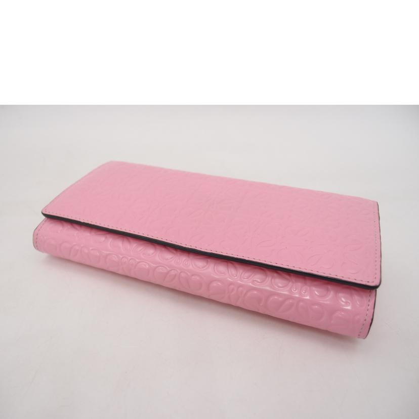 LOEWE ロエベ/二つ折り長財布/ピンク//101***/ABランク/69