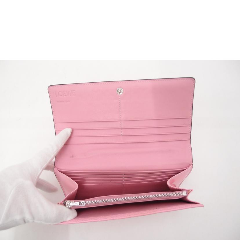 LOEWE ロエベ/二つ折り長財布/ピンク//101***/ABランク/69