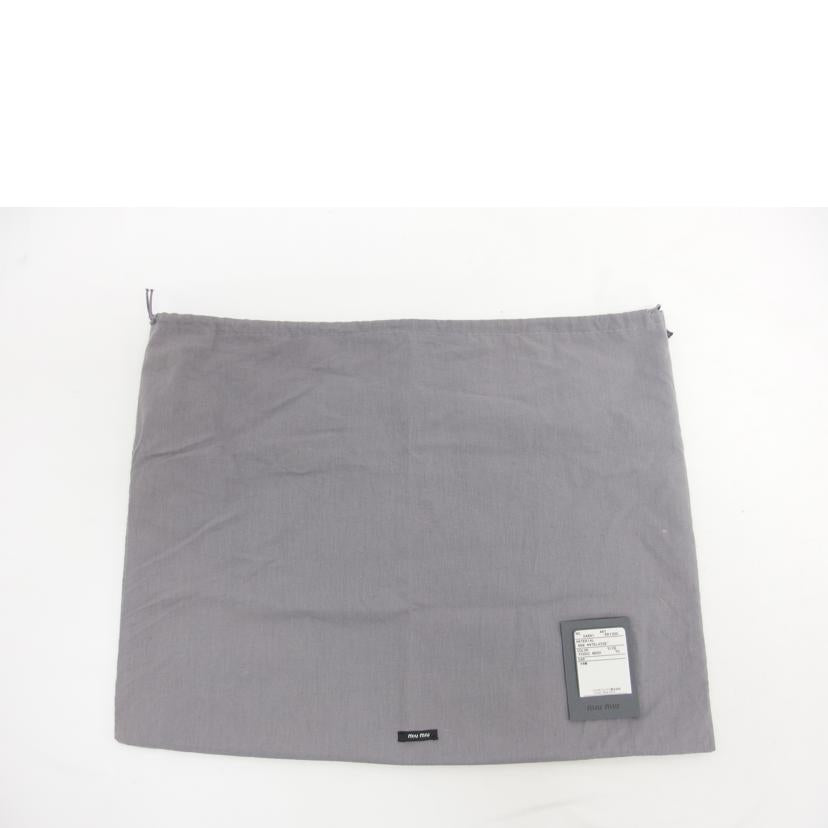 MIUMIU ミュウミュウ/マテラッセ2wayショルダーバッグ/ブラック/RR1300//194/ABランク/04