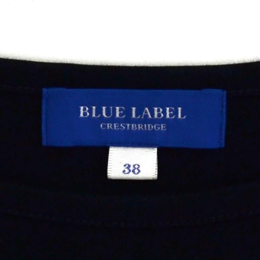 BLUE LABAL CRESTBRIDGE ブルーレーベルクレストブリッジ/袖チェックワンピース/55J19-712-29//Aランク/75