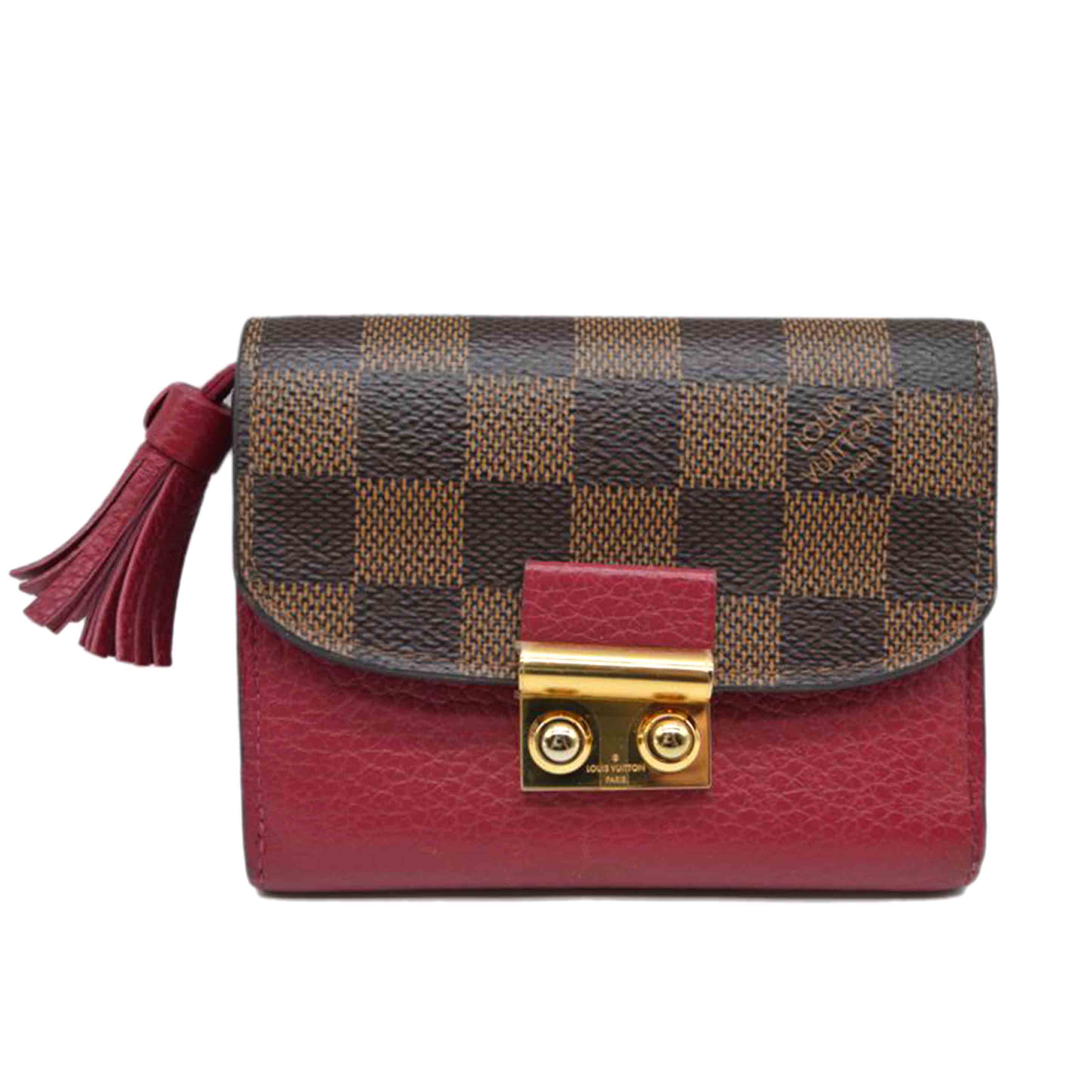 LV ルイヴィトン/ポルトフォイユ・クロワゼット・コンパクト/ダミエ/N60216//MI4***/Aランク/89