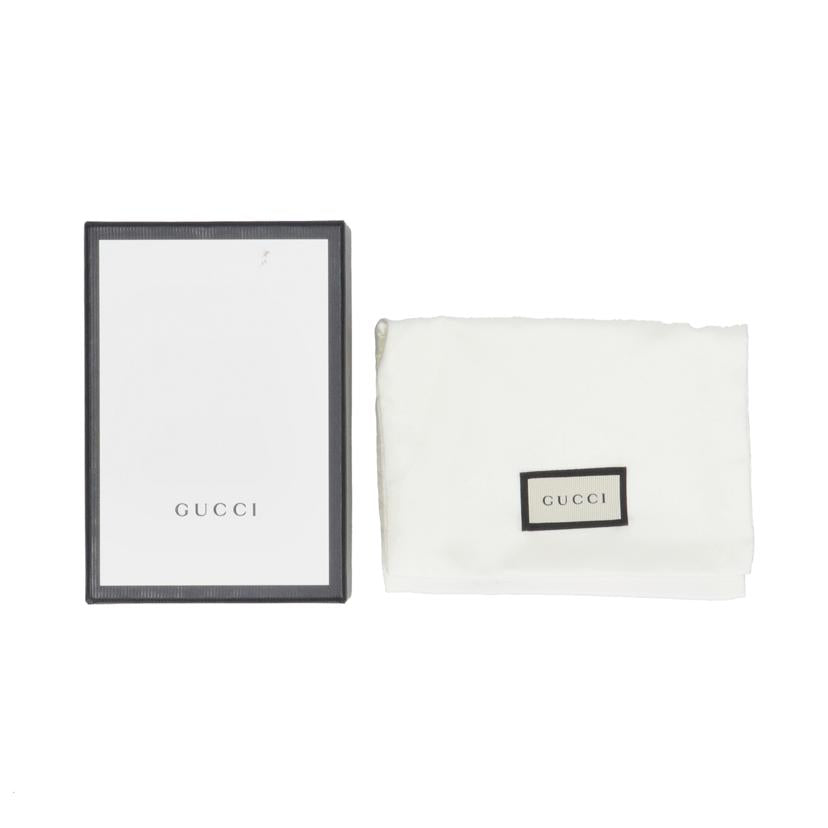 GUCCI グッチ/GGマーモント/二つ折りコンパクトウォレット/レッド/456126//214*/ABランク/18