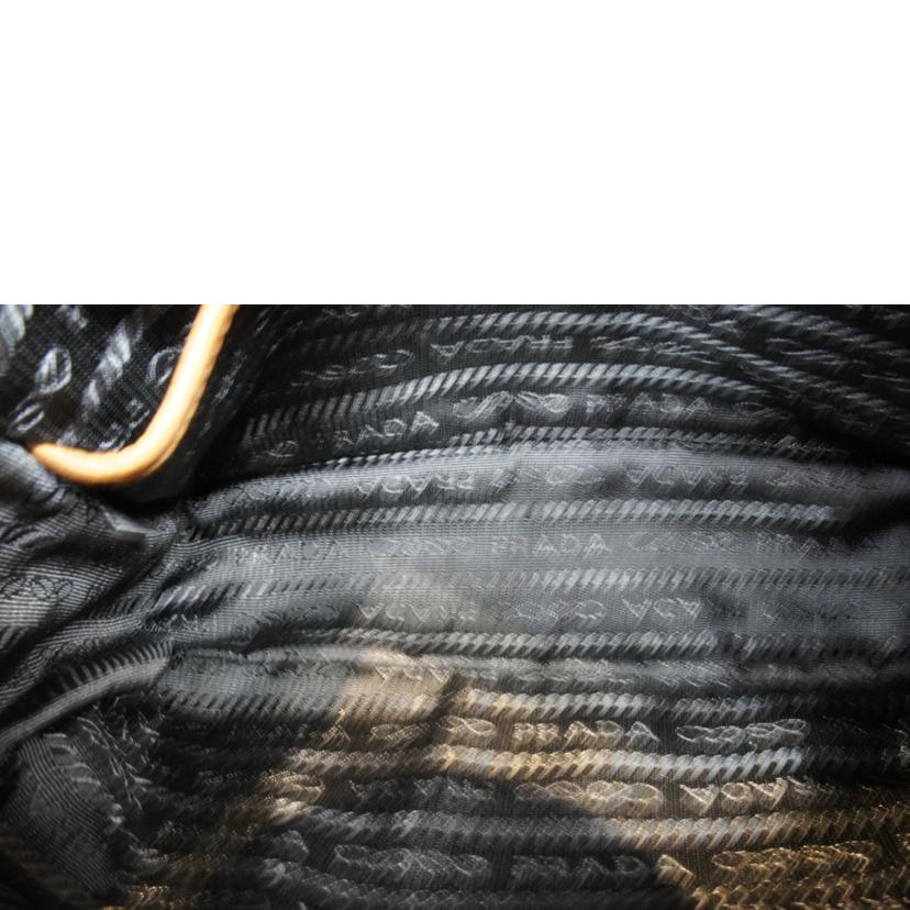 PRADA プラダ/レザーカメラショルダーバッグブラウン/1BH096//158/Aランク/92