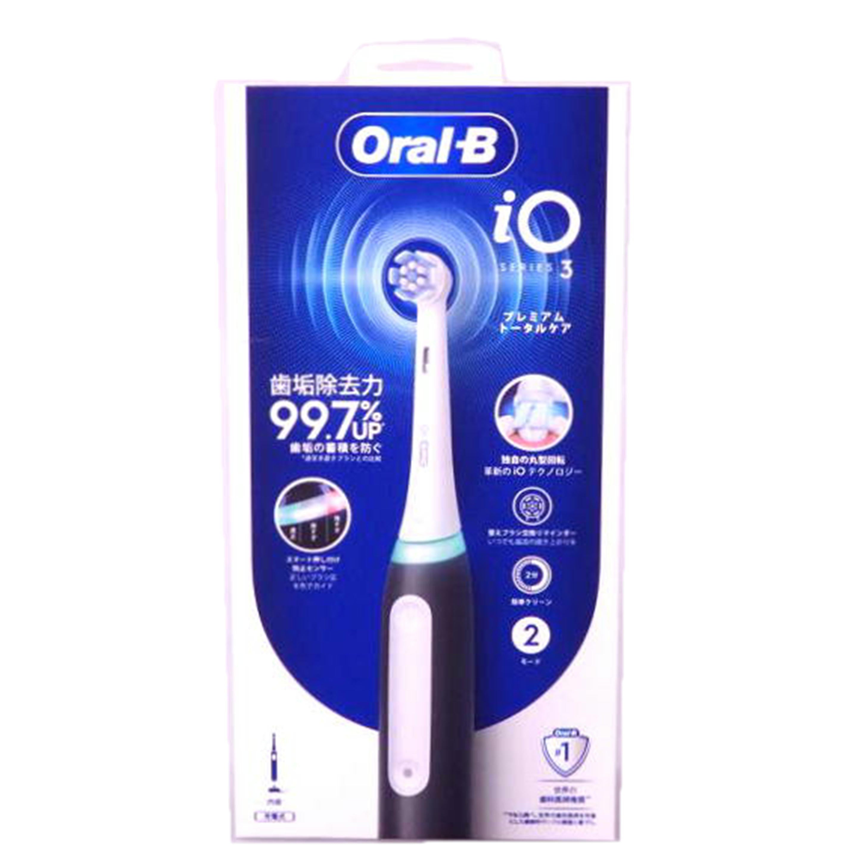 P&D ピーアンドディー/Oral-B iO3/マットブラック//SAランク/76