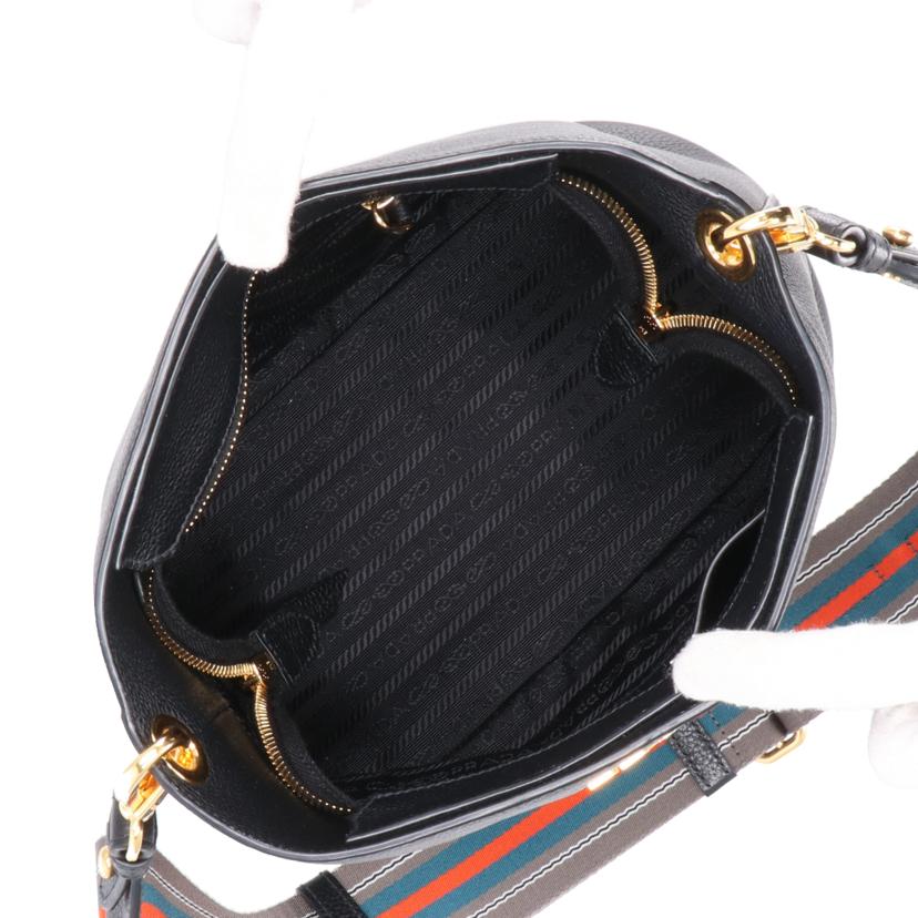 PRADA プラダ/ヴィッテロフェニックスショルダー/ネロ/1BE057//158/Sランク/24