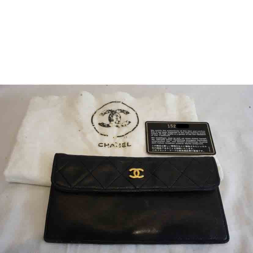 CHANEL シャネル/マトラッセラムスキンチェーンショルダーポーチ付//152****/Bランク/92