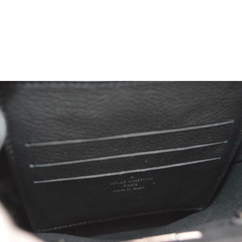 LV ルイヴィトン/ナノ・ロックミーバケット/トリヨンレザー/ノワール/M68709//UB1***/SAランク/89