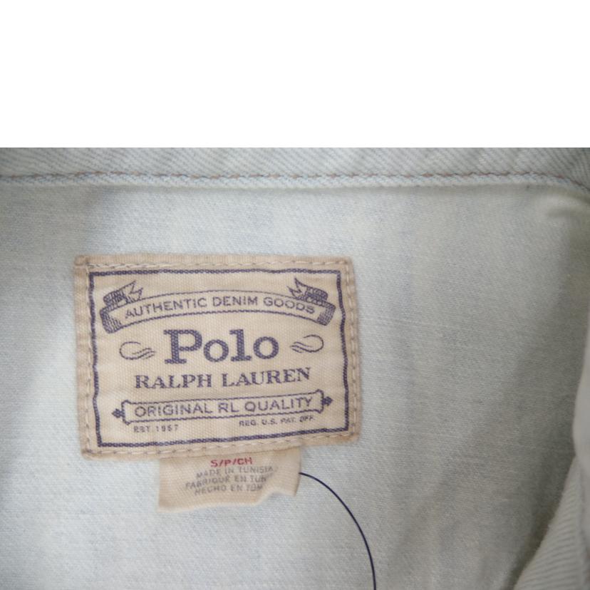 RALPH LAUREN/POLOデニムジャケット/ダメージ加工/710798270001//Aランク/82