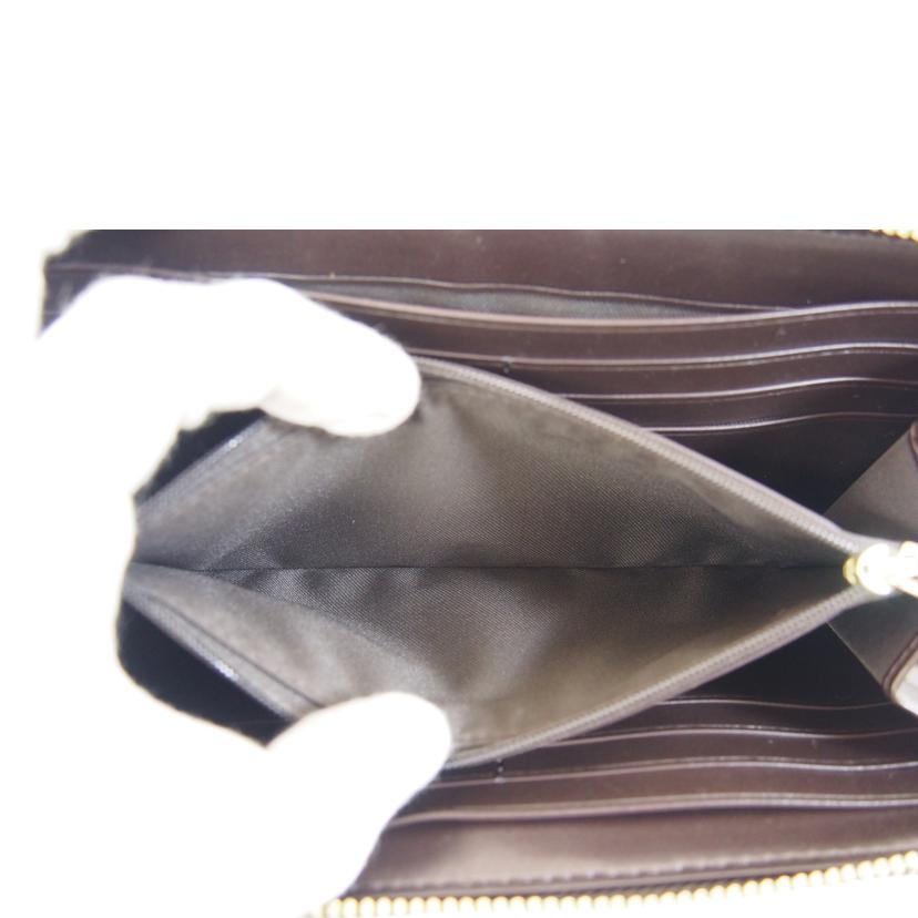 COACH コーチ/アウトラインシグネチャーラウンドファスナー長財布/F76638//C20**/Aランク/71