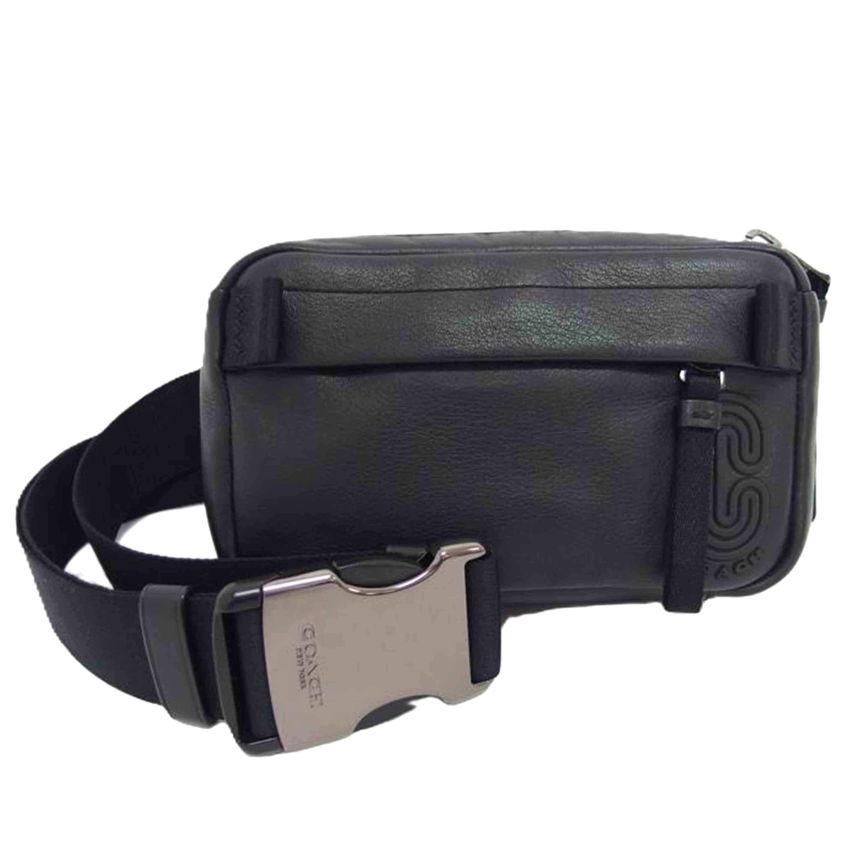 COACH コーチ/スムースレザーミニエッジベルトバッグ/ブラック/6786//H20**/ABランク/04