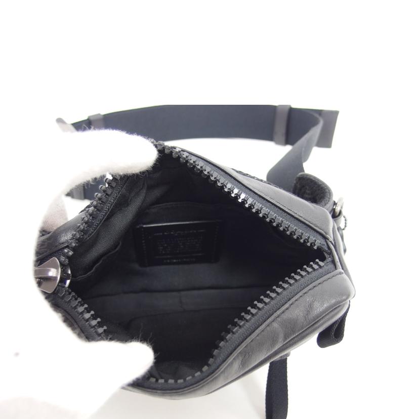 COACH コーチ/スムースレザーミニエッジベルトバッグ/ブラック/6786//H20**/ABランク/04