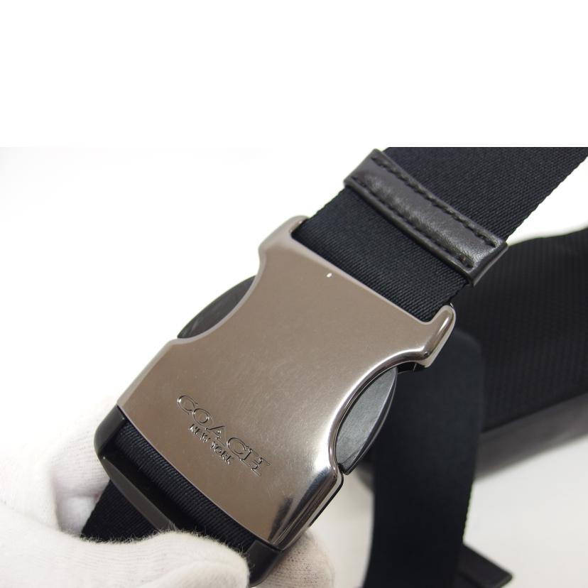 COACH コーチ/スムースレザーミニエッジベルトバッグ/ブラック/6786//H20**/ABランク/04