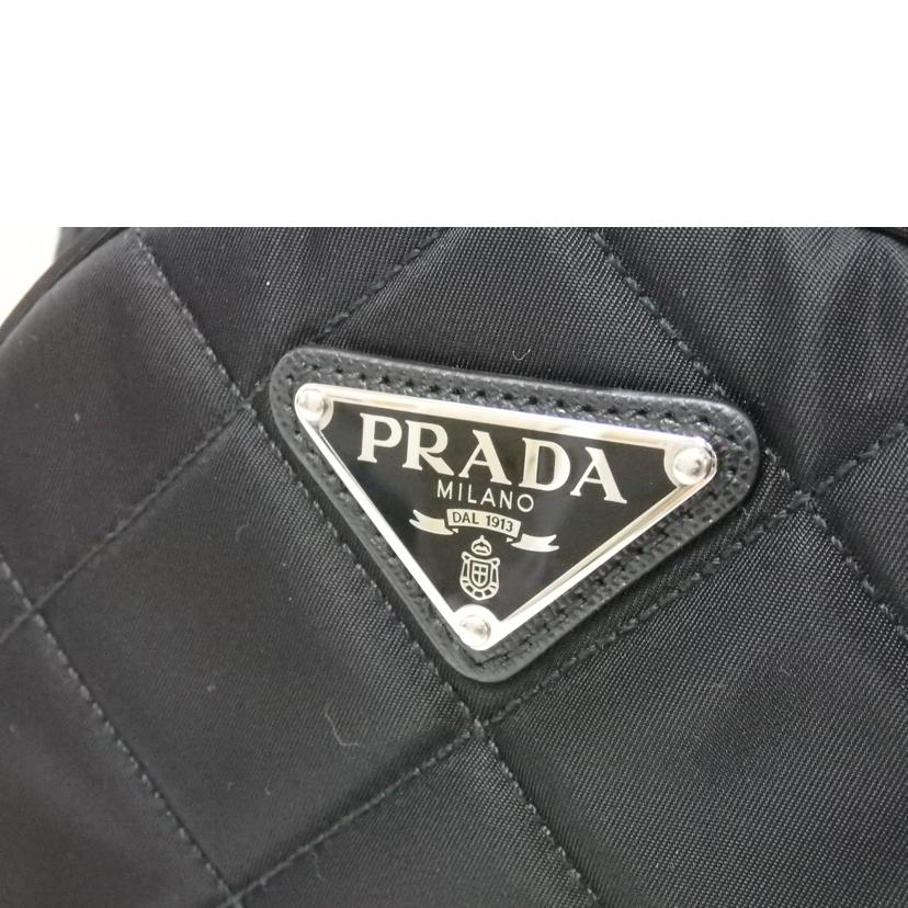 PRADA プラダ/キルティングバックパック・リュック・デイパック/NERO/1BZ066//197/Aランク/84