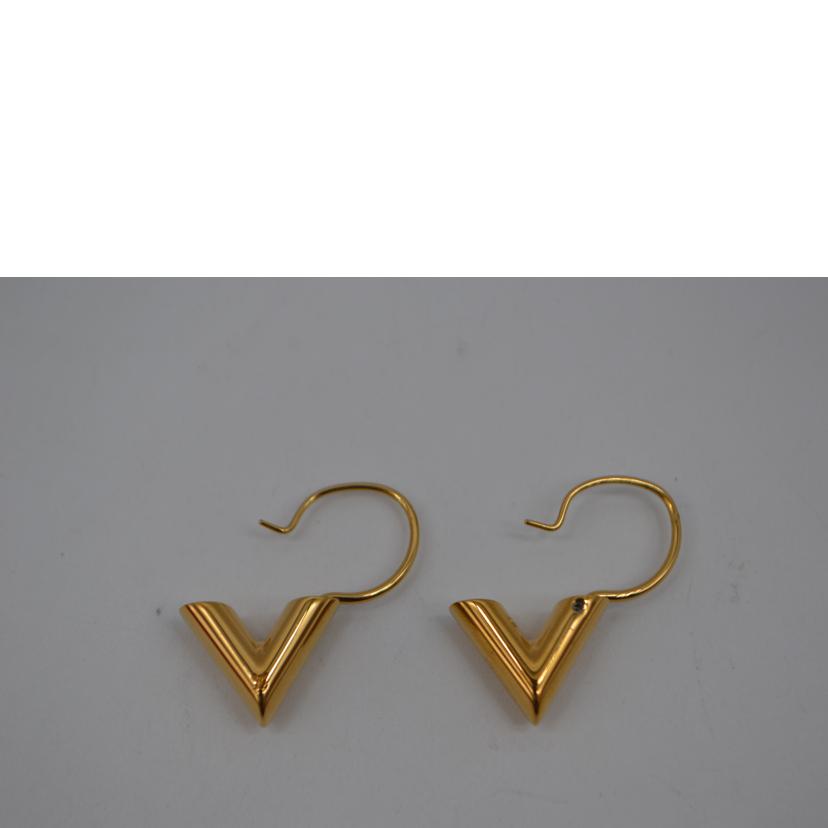 LV ルイヴィトン/ピアス・エセンジャル V/GPゴールド/M61088//LE1***/ABランク/89