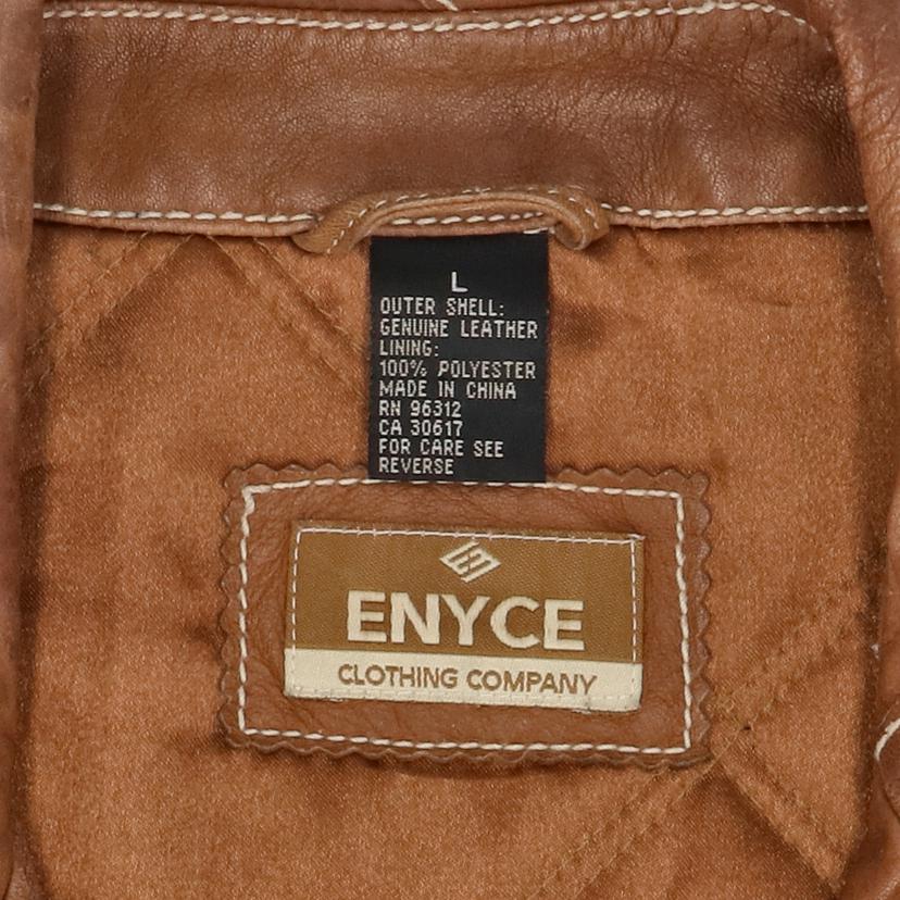 ENYCE ENYCE/エニーチェ/レザージャケット/Lサイズ//Bランク/85