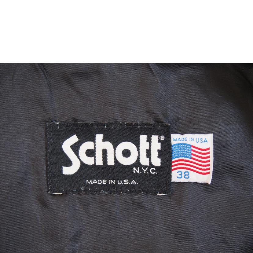SCHOTT ショット/スウェードブルゾンジャケット/1685//Bランク/71