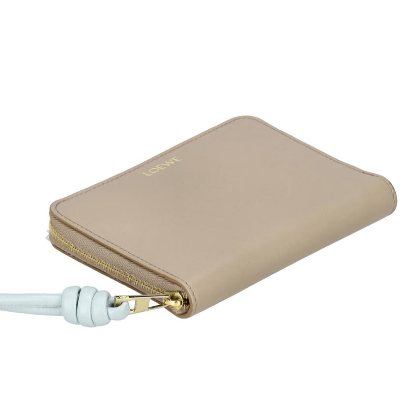 LOEWE ロエベ/コンパクトジップウォレット/ノット/CEM1CWZX01//ABランク/93