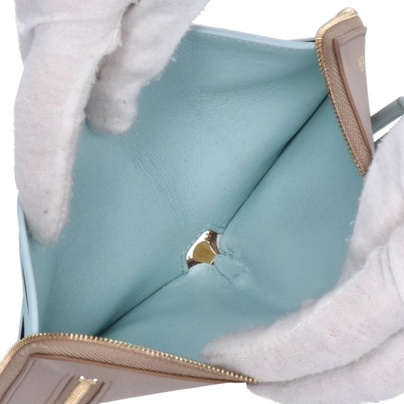 LOEWE ロエベ/コンパクトジップウォレット/ノット/CEM1CWZX01//ABランク/93